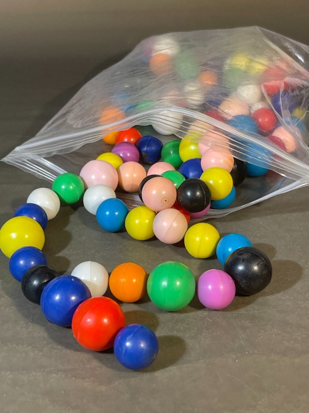 Lot of 95 Asst. Magnetic Marbles (inv#1894)